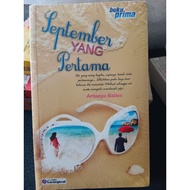 NOVEL BARU SEPTEMBER YANG PERTAMA