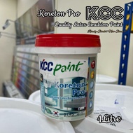 WHITE 9145 ( 1L / 1LITRE ) KCC PAINT INTERIOR KORETON PRO PROFESSIONAL SERIES INTERIOR EMULSION MATT