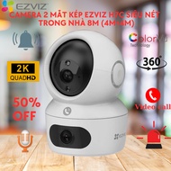 Ezviz H7C 8M indoor dual-eye wifi Camera, extremely sharp + 360-degree rotating video call, genuine 