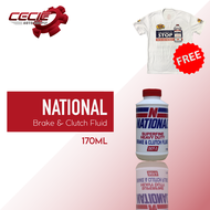 National Brake & Clutch Fluid 170ml