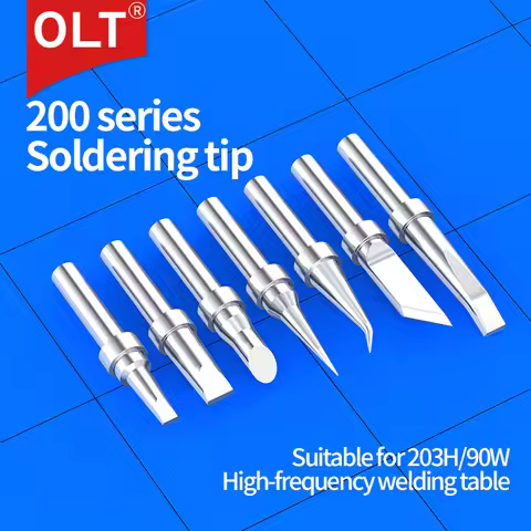 200 Series Soldering Iron Tip 200-B 200-I 200-H 200-LK 200-2C LB 200-K 200-SK 203 203H 2000A Solderi
