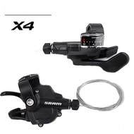 Sram X3 X4 Shifters หน้าต่างรุ่นจักรยานเสือภูเขา P8 จักรยานพับ 8 ความเร็ว 24 ความเร็วซ้าย 3 ขวา 7 8 