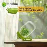 MEIHUAA Sprout Maker Kit, Plastic With Stand Sprouting Lids,  Easy  Germination Bean Sprouts Grow Ki