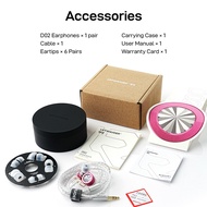 LETSHUOER D02 Type-C In-Ear Monitor 11mm Dynamic Driver Earphones Replaceable Cables Gaming Earbuds