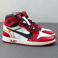 香港直供 OWF純正版本特價 AJ1 x OW 聯名芝加哥 原廠原單 尺碼齊全