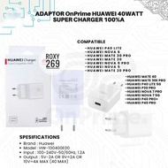HP Hwawei 40W 40 Watt Charger Adapter Charger Head Adapter/ Huwawei 40Watt Universal Mate Nova P20 P