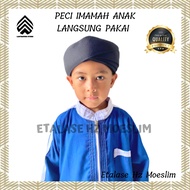 Peci Imamah Permanen Instant 15 Meter Siap Pakai Sorban Imamah Anak Laki Laki Sorban Kyai Imamah Kia