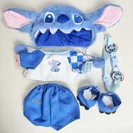Original Labubu Stitch Clothes Doll Clothing Fashion Overalls V1 V2 Doll Clothing Accessories Labubu
