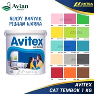 Sale Avitex Cat Tembok 1 Kg / Cat Dinding Interior Avian