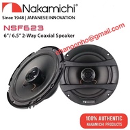 Nakamichi NSF623 Coaxial Speakers 6 inch 2-WAY | NSF623 | NSF 623 | Car Speaker | Speaker Kereta | 6