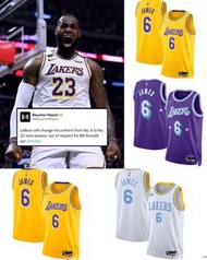 Nba Lebron James lakers Sw jersey