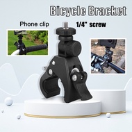 Bicycle Bracket Bike Holder For Phone Camera Quick Release Mount 360 Degree Rotatable