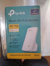 TP-Link RE200 AC750 Mesh Wi-Fi 訊號延伸器