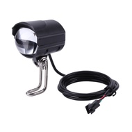 E-Bike Headlight Electric Bike LED Front Light E-Scooter Bicycle Motorcycle ABS 2 in 1 Waterproof Ho