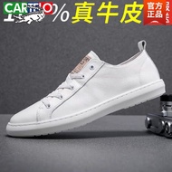 KY/🏅Cartelo Crocodile（CARTELO）Soft Cowhide Easy Wear Shoes Men's Summer Thin Low-Top Breathable Pumps Sneaker Casual Lea