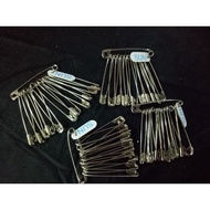 Large Jumbo Safety Pin (Contents 12pcs) / Mattress Safety Pin / Baby Safety Pin / Jumbo Safety Pin