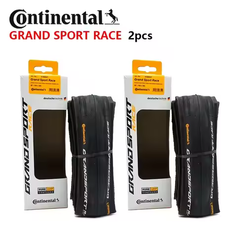 2PCS Continental GRAND SPORT RACE Road Bike Tyre Vehicle Folding Anti Puncture For Road Bicycle 700x