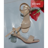 Real photo of beautiful women's sandals with 5cm high heels in all sizes from 33 to 44