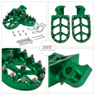 JFG Aluminum CNC Parts Motocross Motorbike Footrests Dirt Pit Bike Footpeg Ebike  Foot Pegs For Surr