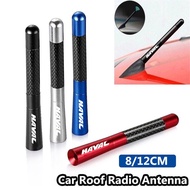 Car Styling Accessories Fit for Haval H1 H2 H6 H7 Jolion Dargo 12cm Carbon Fiber Short Radio Antenna