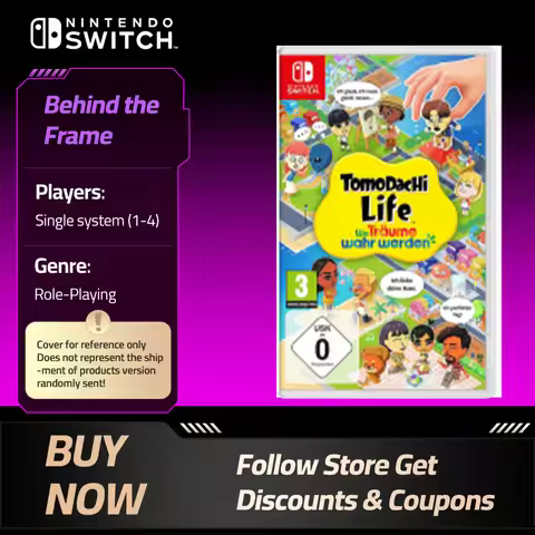 Tomodachi Life™ Living the Dream- Nintendo Switch Game Card Games Cartridge Physical Card support TV