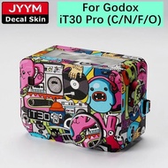 Customized Sticker For Godox iT30Pro (C/N/F/O) Mini Flash Decal Skin Vinyl Wrap Protective Film Coat