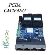 HSAIRPO CM2F4EG POE PCBA GIGABIT MEDIA CONVERTER POE