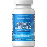 Viên uống men vi sinh lợi khuẩn Puritans Pride Probiotic Acidophilus 100 viên