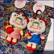 ZY1 Curly Collection x Hello Kitty Plushie Cute Strawberry Plush Cotton Doll Bag Charm YZ1