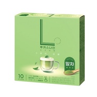 LOOKAS9 Signature Green Tea Latte Matcha Latte Powder Korean Premium Cafe Style Drink 18.9g 10 Stick