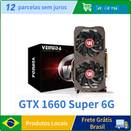 YUFJG VEINEDA-tarjeta gráfica gtx 1660 de 6GB, 192Bit GDDR5 GTX 1660 Super 6G GPU PC, tarjeta de vídeo para juegos nVIDIA Geforce reacondicionados HSRDT
