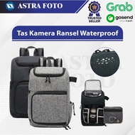 Waterproof &amp; Stylish Backpack Camera Bag For Dslr Mirrorless Tripod