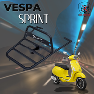 แร็คท้าย Vespa Sprint อุปกรณ์เสริมสำหรับ เดินทางไกล หรือ บรรทุกสัมภาระ เหล็กหนาแข็งแรงรับน้ำหนักได้ด