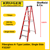 Kruger Fiberglass Single Side Ladder F32207 (7 ft)