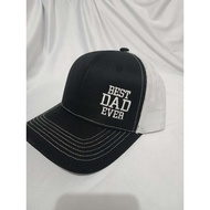 BEST DAD EVER NET CAP EMBROIDERY CAP HIGH QUALITY