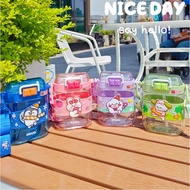 560 ML Botol Air Kanak-kanak,Kids Drinking Bottle,Tali Panjang,Ada Tali Panjang Straw,