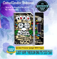 Garskin mod vape Therion DNA 75 - 133 - 166 poker