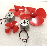 R300C Mini DC Small Motor DIY Handmade Mini Solar Hat Fan USB High Speed with Cable Small Motor