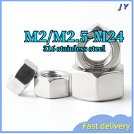 Hex Nut  316 Stainless Steel Hexagon Nut DIN934 / Hex Nut DIN934 | SUS 316 Stainless Steel Grade A2-