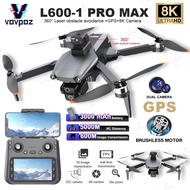 [NEW] L600-1 Pro Max Rc Drone 8k Professinal Dengan Kamera Hd Sudut Lebar Wifi 360 ° Helikopter Lipa