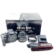 美品佳能EOS R10 RF-S 18-45mm IS STM KIT鏡頭套機微單單鏡頭相機佳能