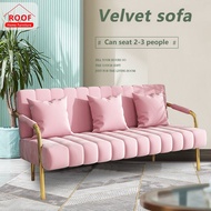 Nordic single sofa 2 seater sofa home sofa leisure single sofa lazy sofa bed