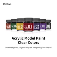 DSPIAE ASC Acrylic Model Paint Clear Colors