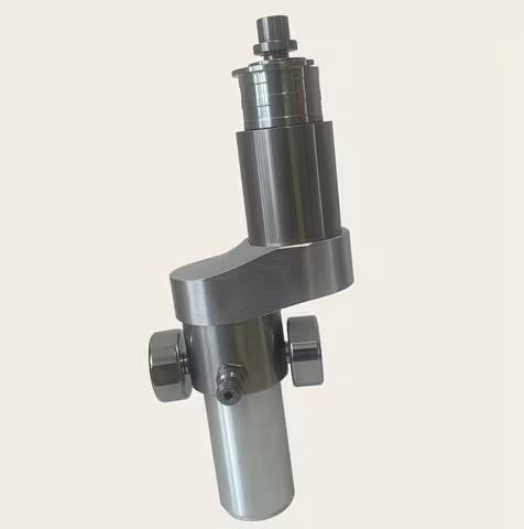 Z-type gas cylinder valve, high-pressure explosion-proof valve, PCP 30MPA single hole four hole outl