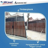 T1. LISPLANK GRC 10 CM / TIMBERPLANK GRC URAT KAYU / GRC MOTIF TEAK