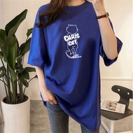 M-5XL Plus Size Women Perempuan Clothes Loose Tshirt  Murah Muslimah Wanita Lengan Pendek Baju