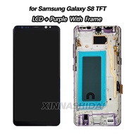 TFT for Samsung Galaxy S8 G950F/G950FD/G9500/G950U LCD Display Touch Screen with Frame Digitizer Ass