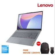 Notebook Lenovo IdeaPad 3 15IAU7 82RK014LTA จอ 15.6" ระดับ FHD IPS  Intel Core i3-1215U SSD 512GB RAM DDR4 16GB ฟรีกระเป๋าของ Lenovo+Mouse Wireless