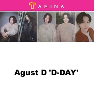 BTS SUGA Agust D 'D-DAY’ Weverse POB & Hologram Photocard