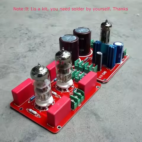 Tube 6N3 SRPP DIY Dual 180V-230V Buffer Preamplifier Pre AMP kit